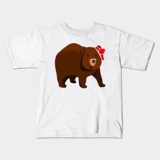 Bear in Briefs Kids T-Shirt